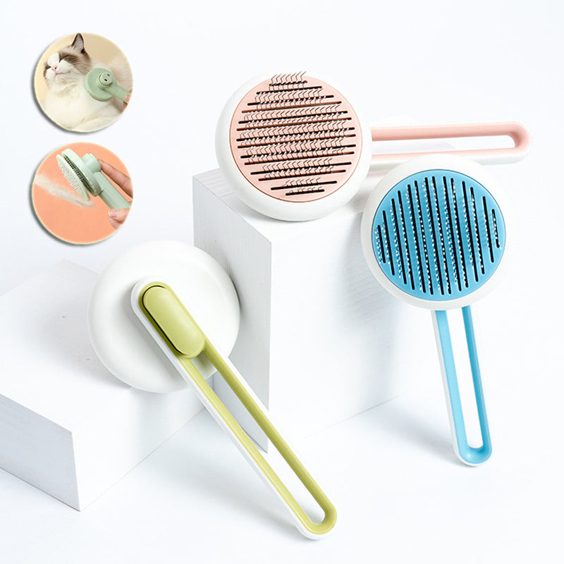 Comb Round Hair Brush & Hair Remover
