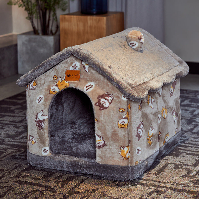 Foldable Winter Pet House - My Wellness Warehouse