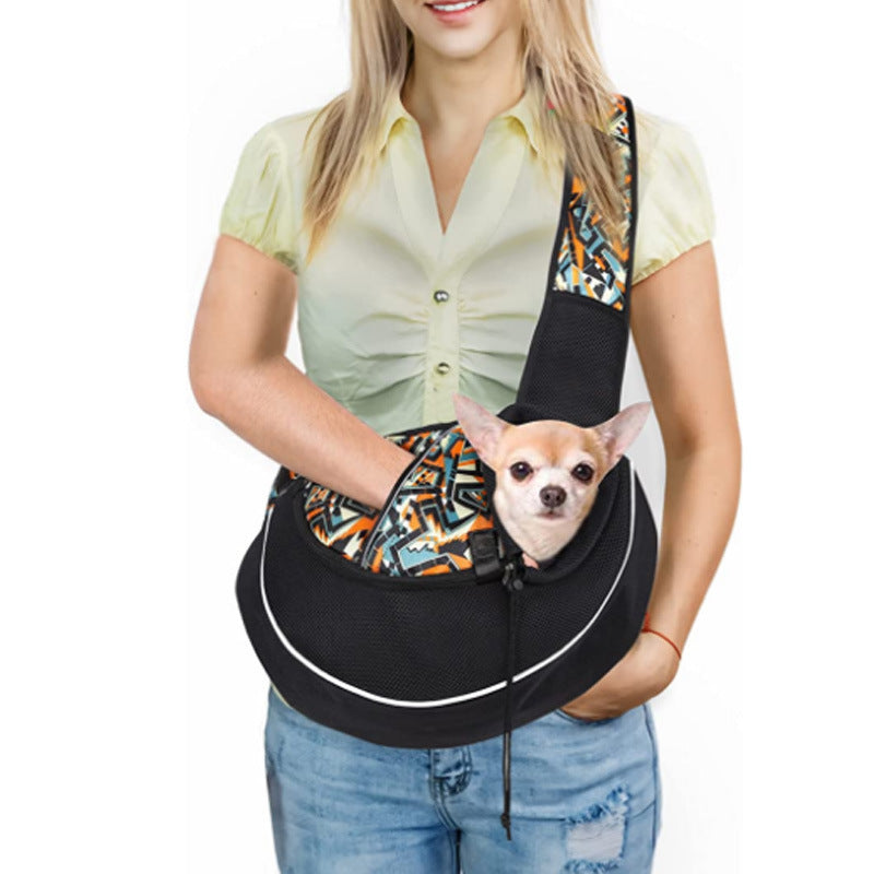 Portable Crossbody Outdoor Pets Carrying Bag