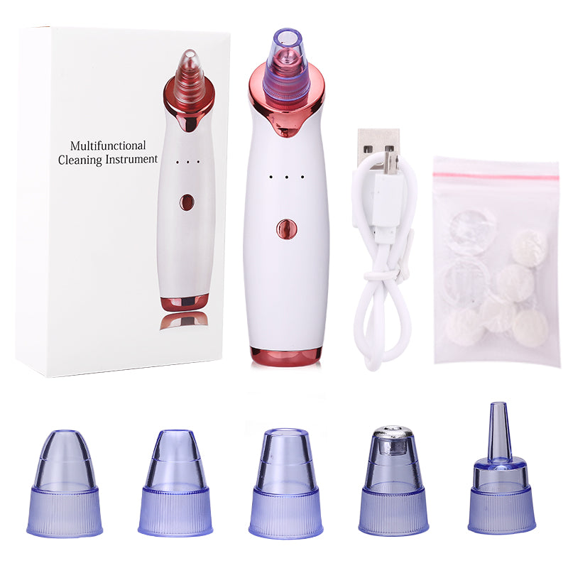 Blackhead Remover Instrument Black Dot Remover Acne Vacuum Suction Face Cleaner - My Wellness Warehouse